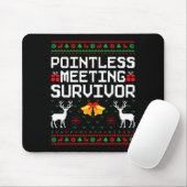 Intless Meeting Survivor Ugly Christmas Sweater Of Muismat (Met muis)