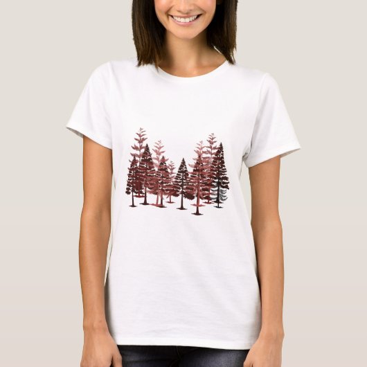 Into de Pines T-shirt (Voorkant)