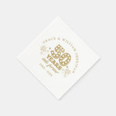 Into Forever 50th Wedding Jubileum Servet (Hoek)