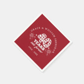 Into Forever Ruby 40e trouwdagjubileum Servet (Hoek)