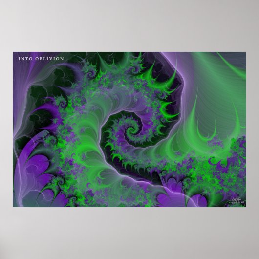 Into Oblivion Poster (Voorkant)