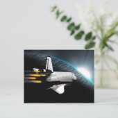 Into Orbit Briefkaart (Staand voorkant)