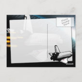 Into Orbit Briefkaart (Achterkant)
