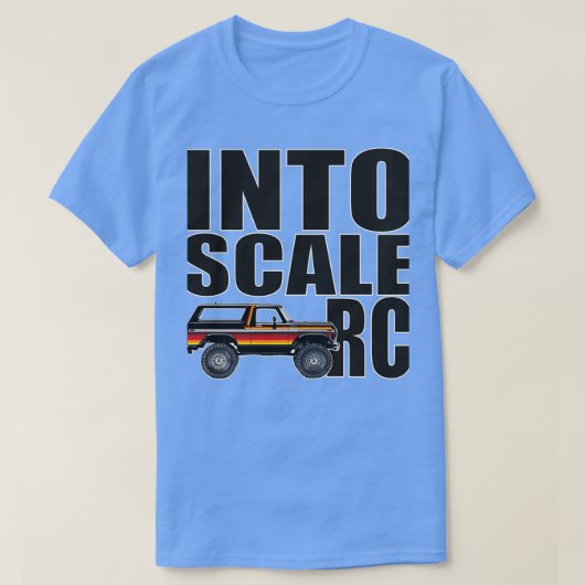 Into scale ran offroad rock crawler crawling Cla T-shirt (Design voorkant)