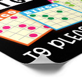 Into The Bingo Hall I Go To Please My Soul Funny Poster (Hoek)