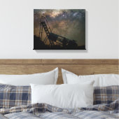 Into the Cosmos Canvas Afdruk (Insitu (Slaapkamer))