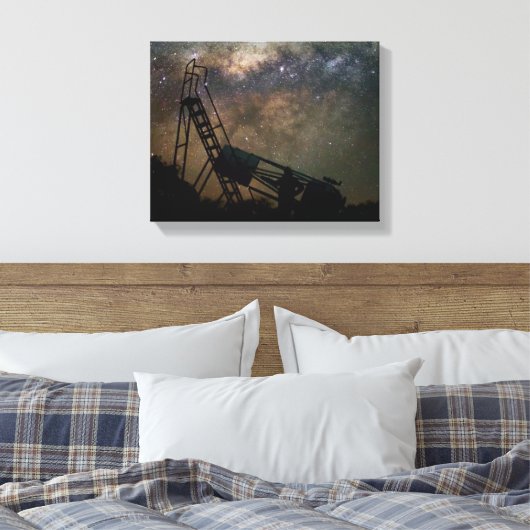 Into the Cosmos Canvas Afdruk (Insitu (Slaapkamer))