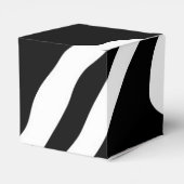 Into the Deep: Abstract Zwart & Wit Bedankdoosjes (Achterkant)