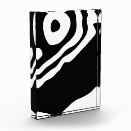 Into the Deep: Abstract Zwart & Wit Fotoblokken