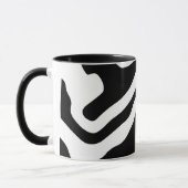 Into the Deep: Abstract Zwart & Wit Mok (Links)