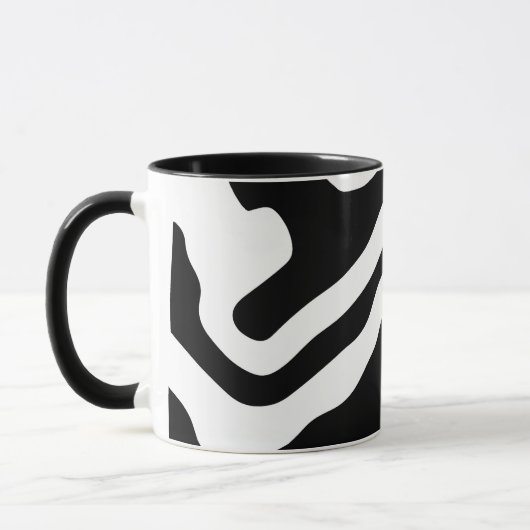 Into the Deep: Abstract Zwart & Wit Mok (Links)