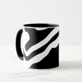 Into the Deep: Abstract Zwart & Wit Mok (Voorkant links)
