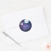 Into the Light Bird Ronde Sticker (Envelop)