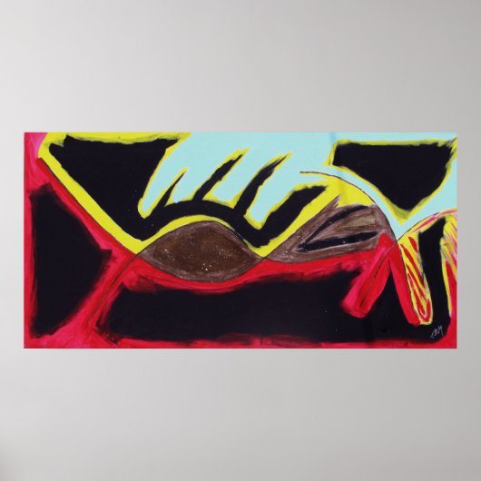 'Into the Mind' van Tyler Mahaffy Poster (Voorkant)