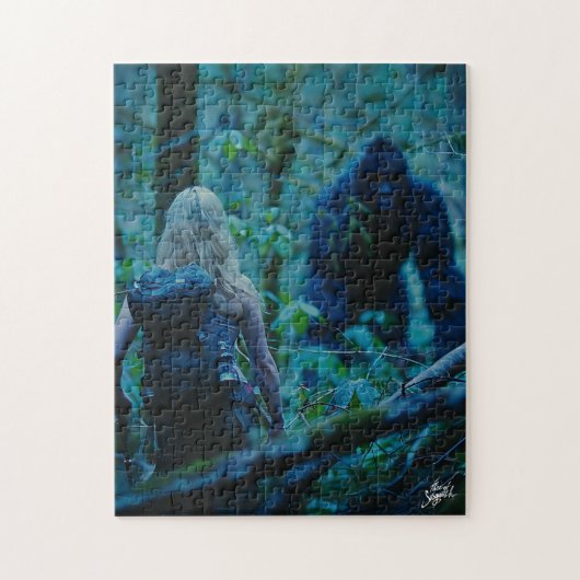 Into the Unknown: Bigfoot Ontmoeting Legpuzzel (Verticaal)