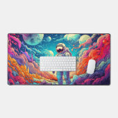 Into The Unknown Illustratie Bureaumat (Keyboard & Muis)