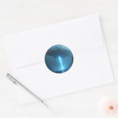 Into The Void – Deep Space Abstract Classic Rond Ronde Sticker (Envelop)