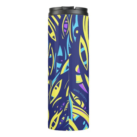 Into the Vortex Bouteille isotherme Thermosbeker (Achterkant)