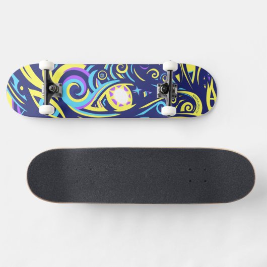 Into the Vortex Persoonlijk Skateboard (Horizontaal)