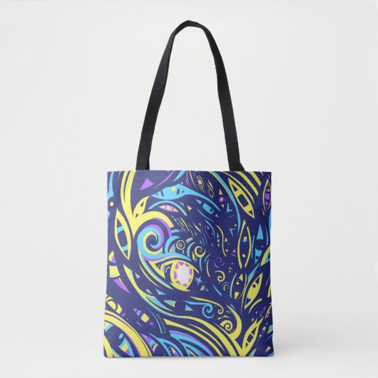 Into the Vortex Tote Bag (Voorkant)