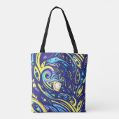 Into the Vortex Tote Bag (Achterkant)