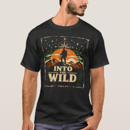 Into The Wild – Avontuur Vrijheid Camping T-shirt