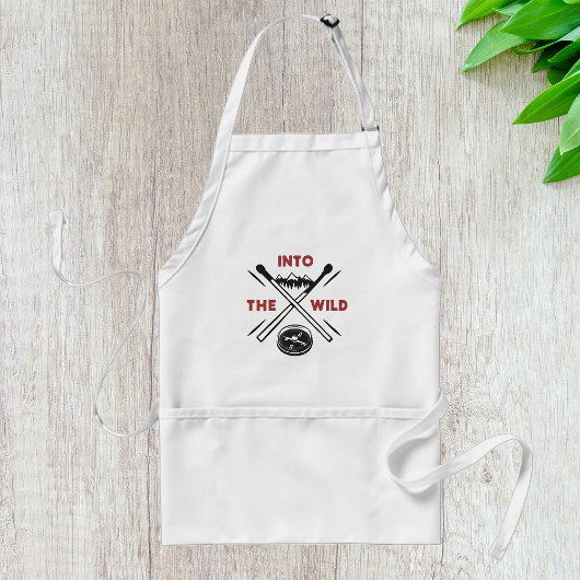 Into the Wild Avontuur Wilderness Survival Standaard Schort