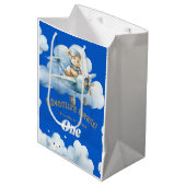 Into the Wild Blue Yonder: Teddy's verjaardag Medium Cadeauzakje (Voorkant Gekanteld)