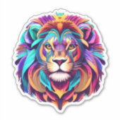 Into the Wild Lion-thema Sticker Pack (Voorkant)