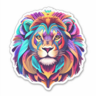 Into the Wild Lion-thema Sticker Pack