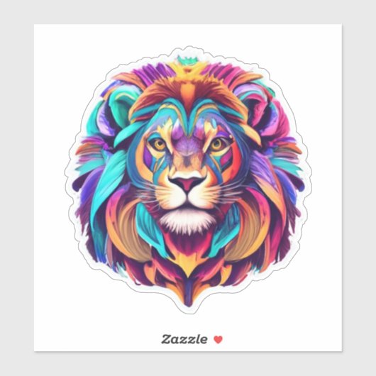 Into the Wild Lion-thema Sticker Pack (Vel)