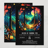 Into the Woods avontuur wacht op elegante verjaard Kaart (Voorkant / Achterkant)