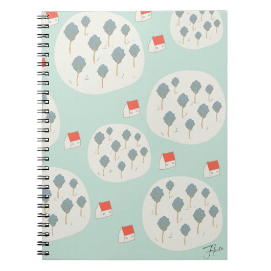 Into the woods notitieboek (Voorkant)