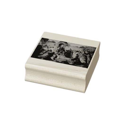 Intocht van Jezus Christus in Jeruzalem Rubberstempel (Stempel)