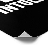 Intolerant Poster (Hoek)