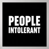 Intolerant Poster (Voorkant)