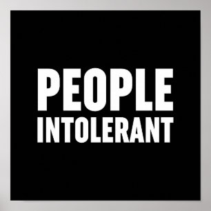 Intolerant Poster