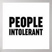 Intolerant Poster (Voorkant)