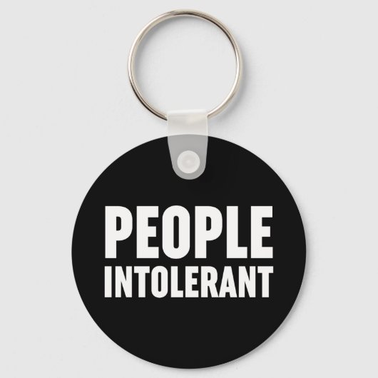 Intolerant Sleutelhanger (Voorkant)