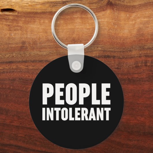 Intolerant Sleutelhanger (Voorkant)