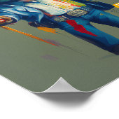 Intolerant voor Lactose & Idiots Grumpy Cat Sherif Poster (Hoek)