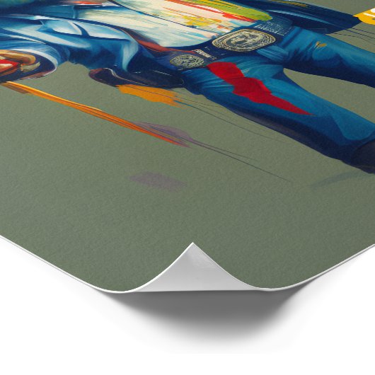 Intolerant voor Lactose & Idiots Grumpy Cat Sherif Poster (Hoek)