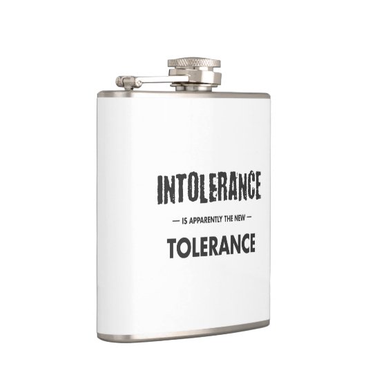 Intolerantie is blijkbaar de nieuwe tolerantie heupfles (Rechts)