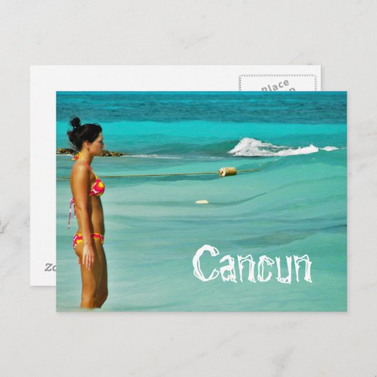 intotheblue, Cancun Briefkaart (Voorkant / Achterkant)