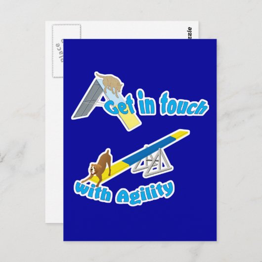 InTouch met flexibiliteit Briefkaart (Voorkant / Achterkant)