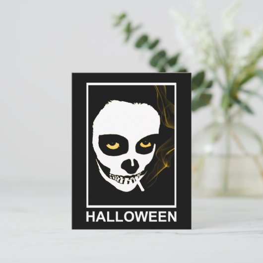 intoxicatie halloween briefkaart (Staand voorkant)