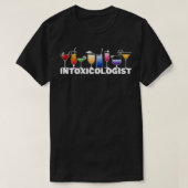 Intoxicoloog Bartender Bar T-shirt (Design voorkant)