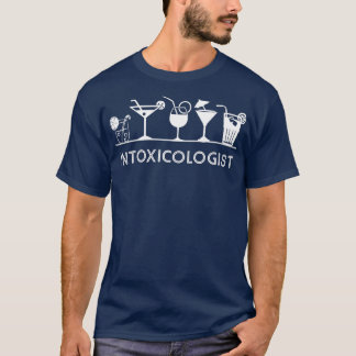 Intoxicoloog Bartender Mixoloog Funny Gift T-shirt