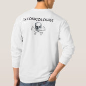 Intoxicoloog T-shirt (Achterkant)