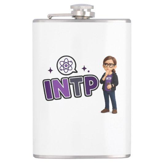 INTP — A Mente Investigadora Heupfles (Voorkant)